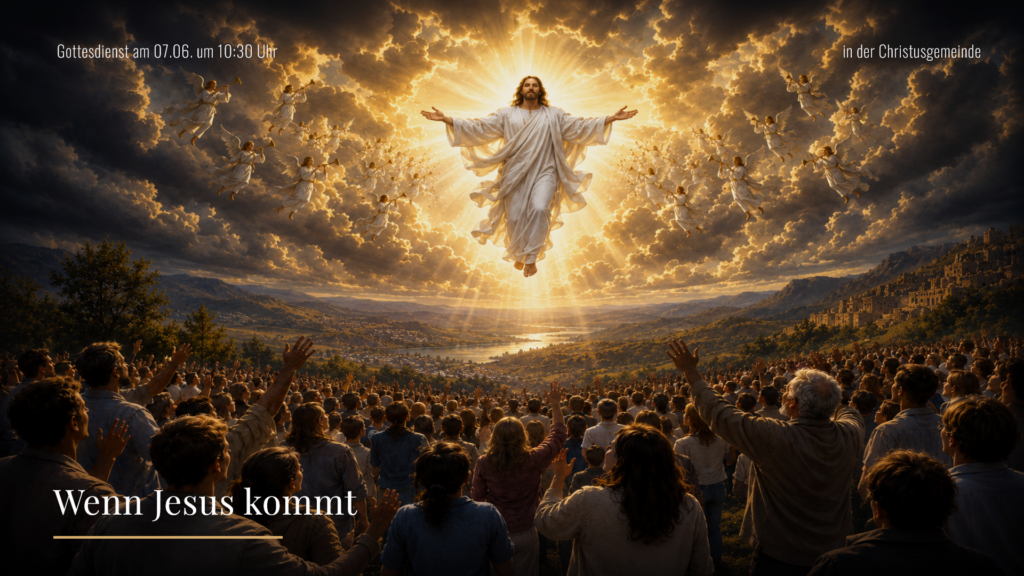 in der Christusgemeinde_ Gottesdienst am 07.06. um 10_30 Uhr_