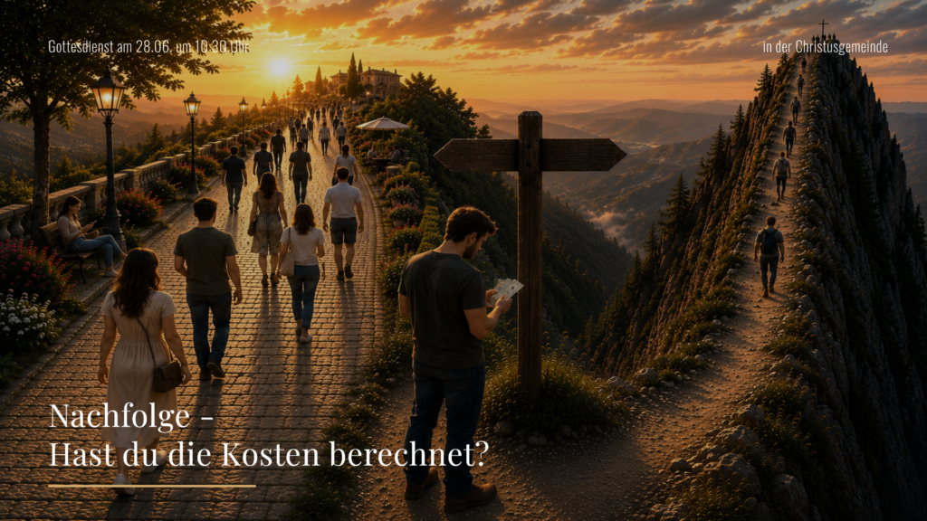in der Christusgemeinde_Gottesdienst am 28.06. um 10_30 Uhr_Nachfolge -