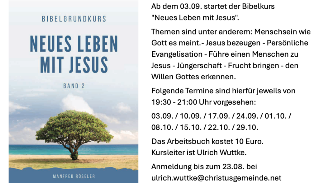 Bibelkurs Info